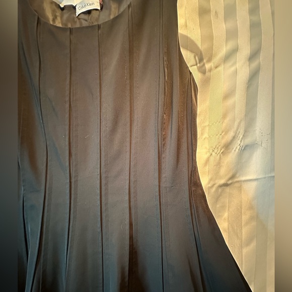 Gorgeous Calvin Klein Flared Sleeveless Dress - Picture 2 of 8